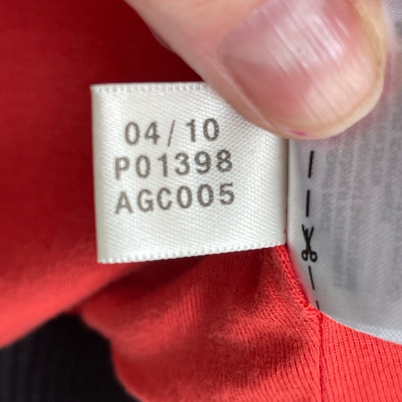 Y2K ADIDAS VESPA Black and Red Cotton Jacket, Men's Size Small - Picture 10 of 15